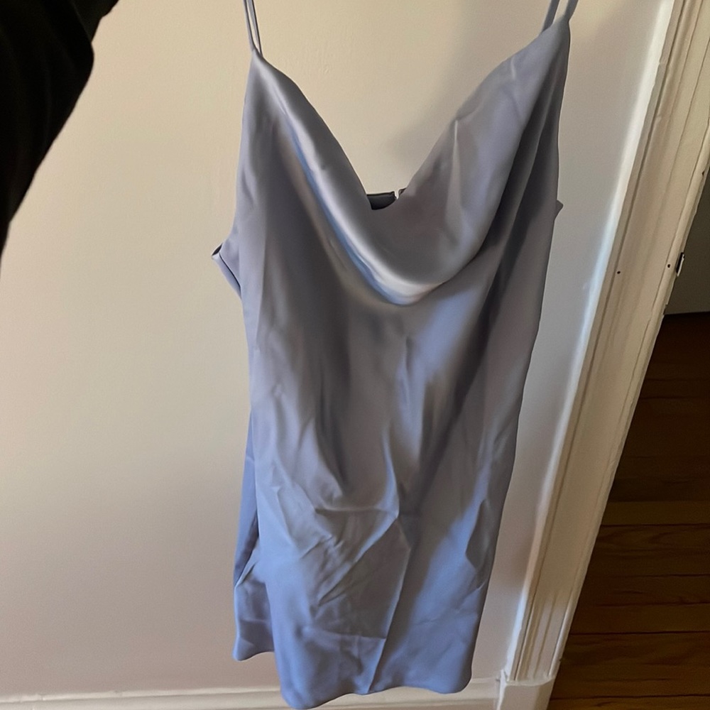 Urban Outfitters Blue Slip Dress NWT